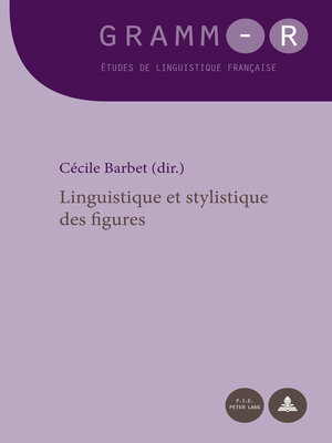 cover image of Linguistique et stylistique des figures